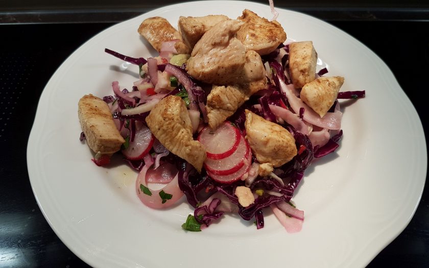 Bodylove-Salat mit Huhn – Beate kocht