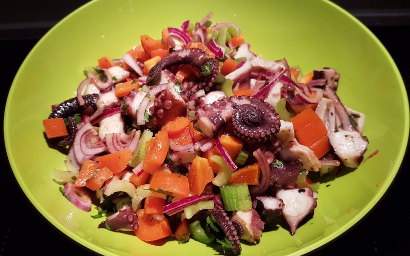 Oktopus-Salat – Beate kocht